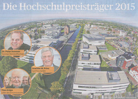 Die Hochschulpreisträger 2015