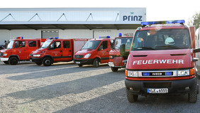 Auch ein Großeinsatz muss geübt werden.