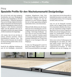 Leisten und Profile Artikel BTH Heimtex