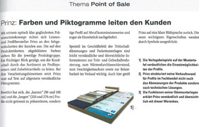POS Farben und Piktogramme Artikel BTH-Heimtex