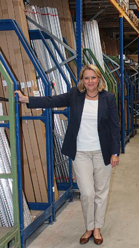 Katharina Prinz wird künftig Produktion und Logistik noch stärker aufeinander abstimmen.